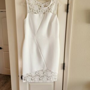 New Elegant Calvin Klein White Lace Dress